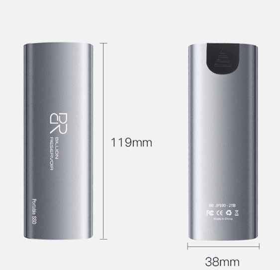 BR PJ100 Portable M.2 NVMe SSD/External SSD - Image 5