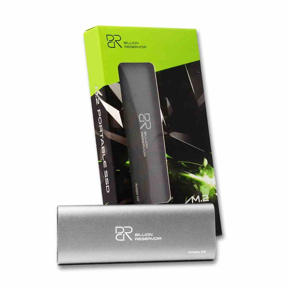 portable solid state drive front display
