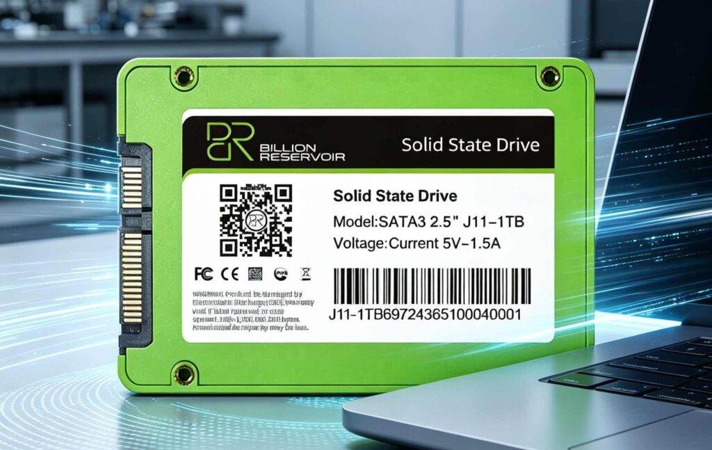 shock-resistant SSD for laptop cover image