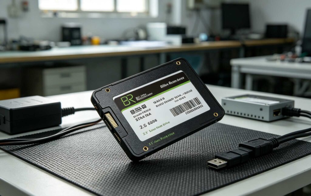shock resistant low noise SATA SSD cover image