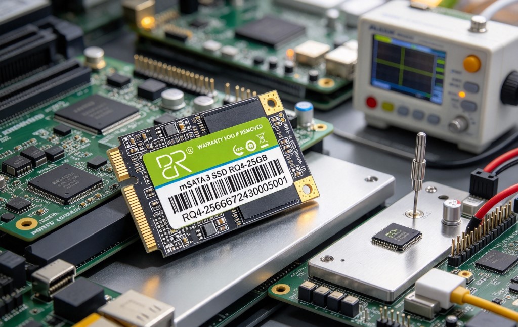 compact mSATA SSD for embedded cover image
